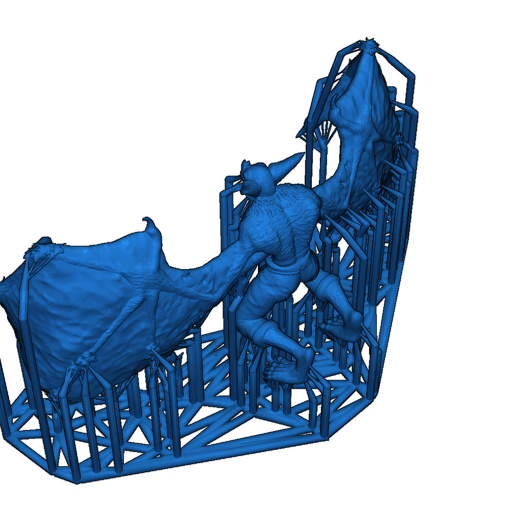 Миниатюра Werebat для настольных игр