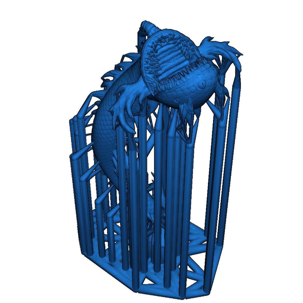 Миниатюра Cacodaemon для настольных RPG