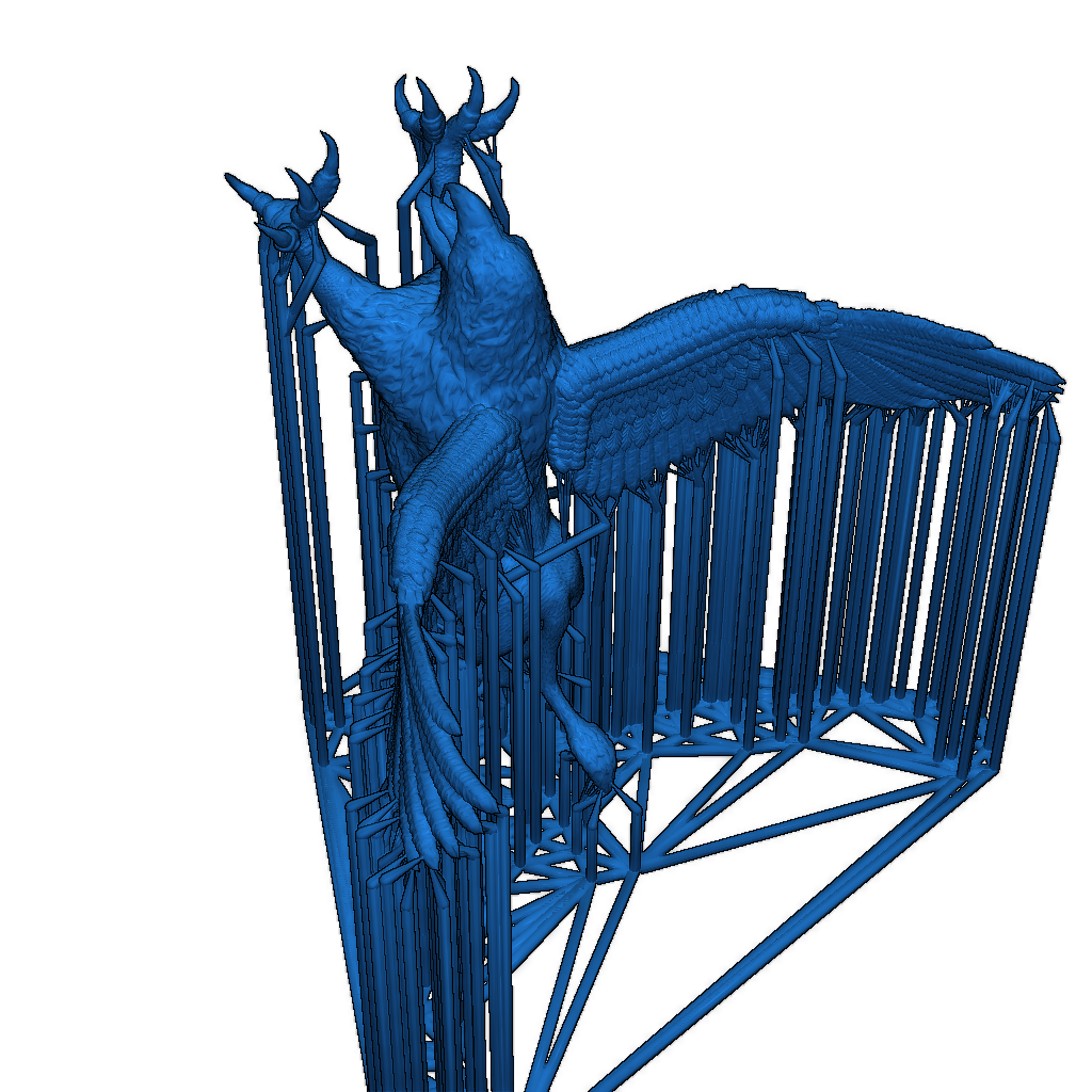 Миниатюра Грифона для настольных RPG
