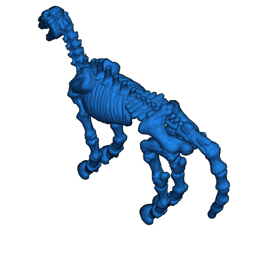 Скелетная лошадь для настольных RPG