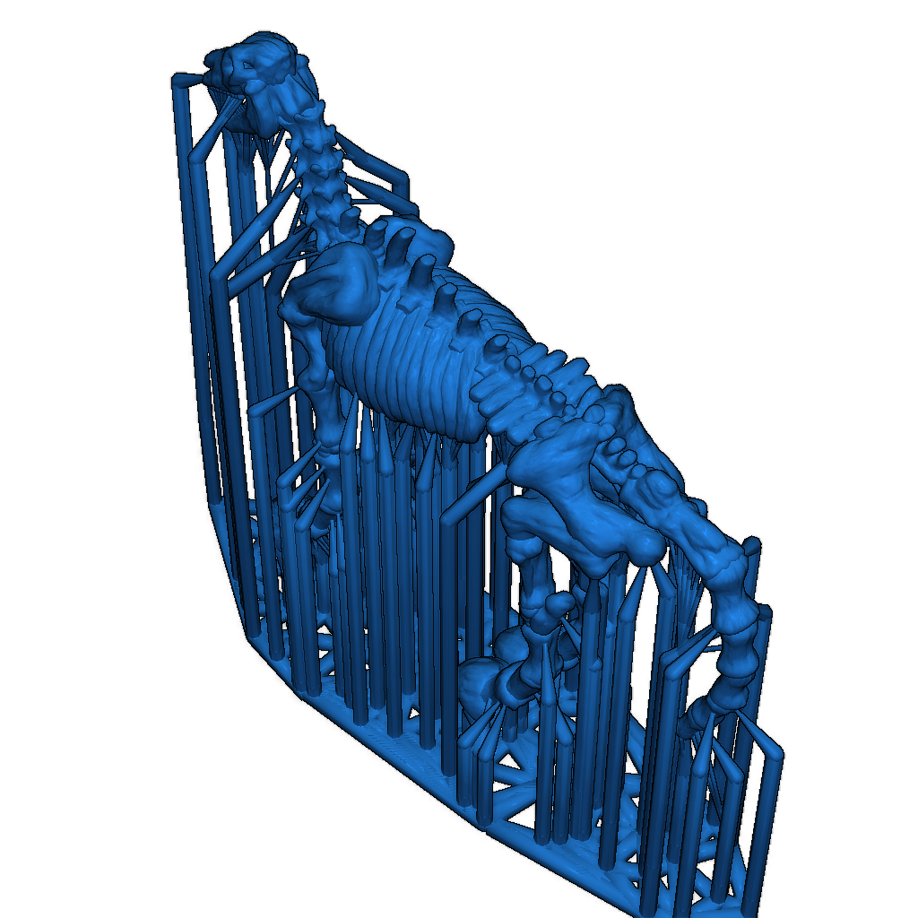Скелетная лошадь для настольных RPG