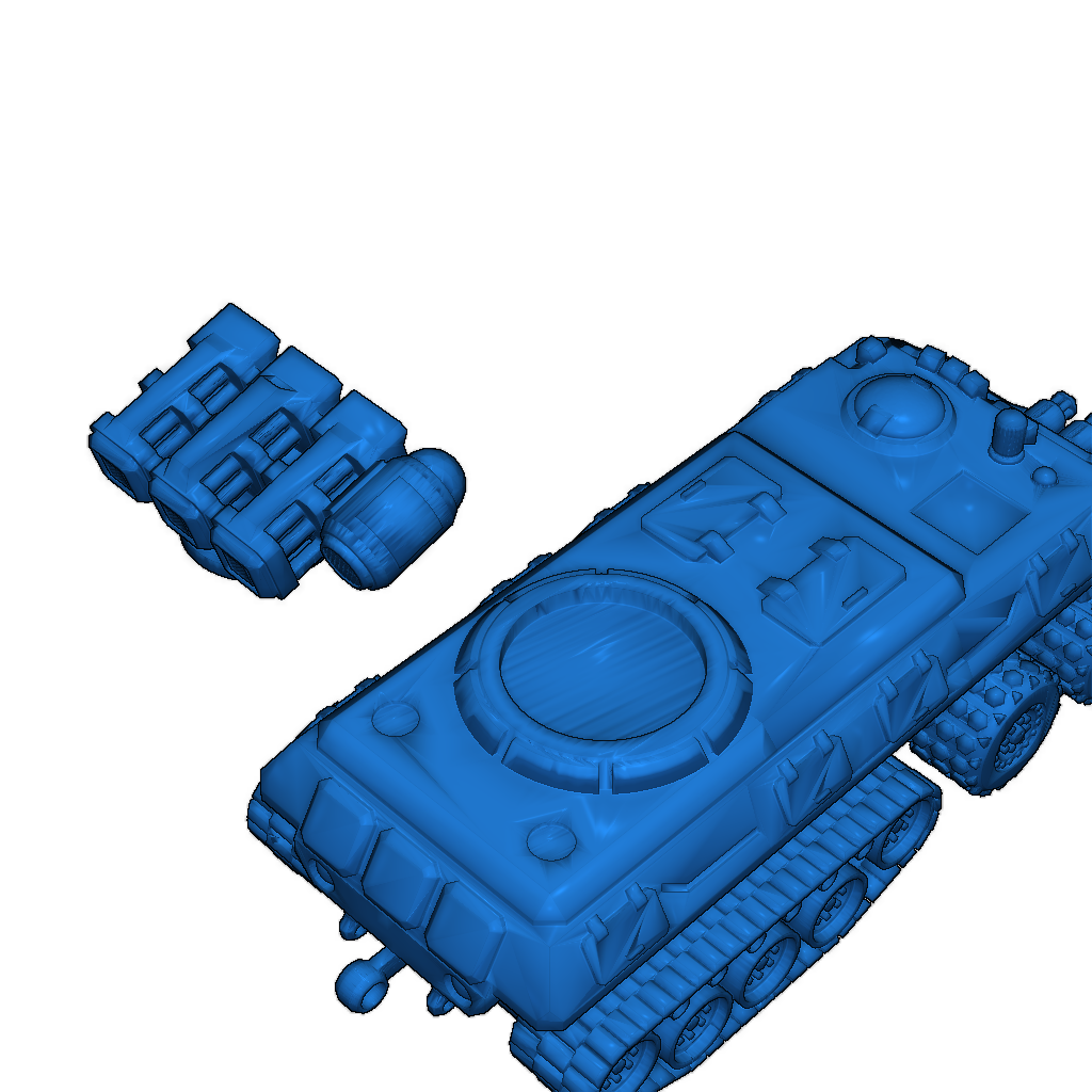 Легкий СRM Carrier (Полугусеничный)