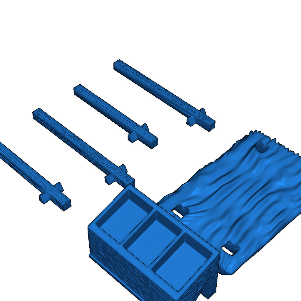Модульные рыночные киоски (DND / TTRPG)