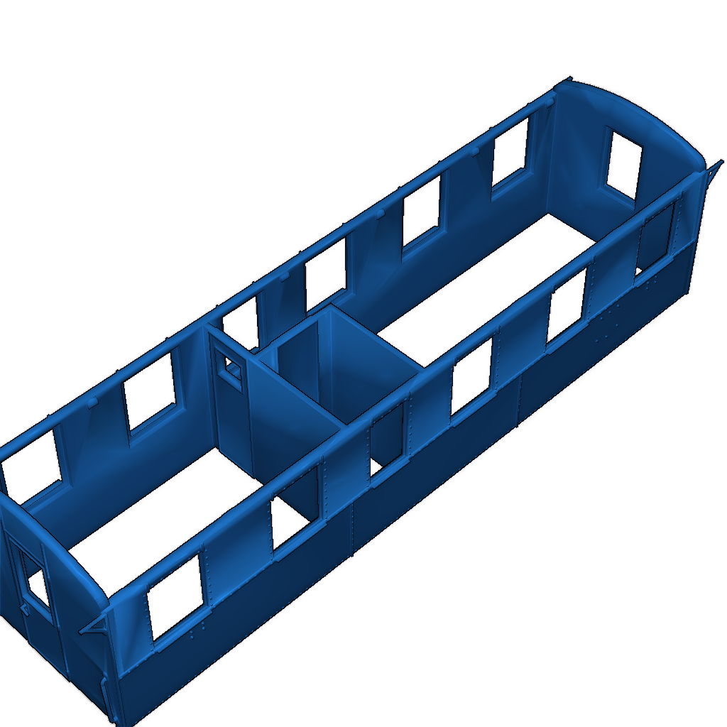 Модель вагона H0m 900-460