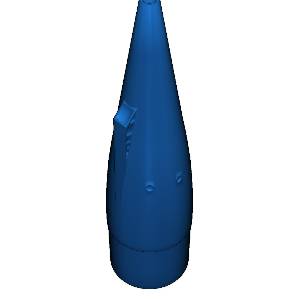 Кит ракеты Moonliner 4 дюйма от Вашингтонского аэрокосмического клуба