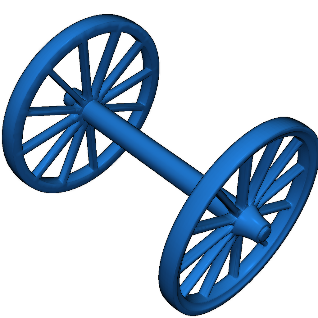 Модель повозки Hansom Cab (1:148)