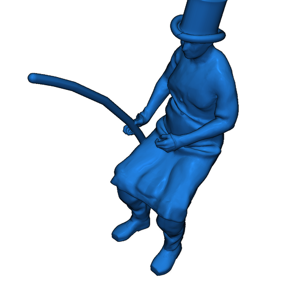 Модель повозки Hansom Cab (1:148)