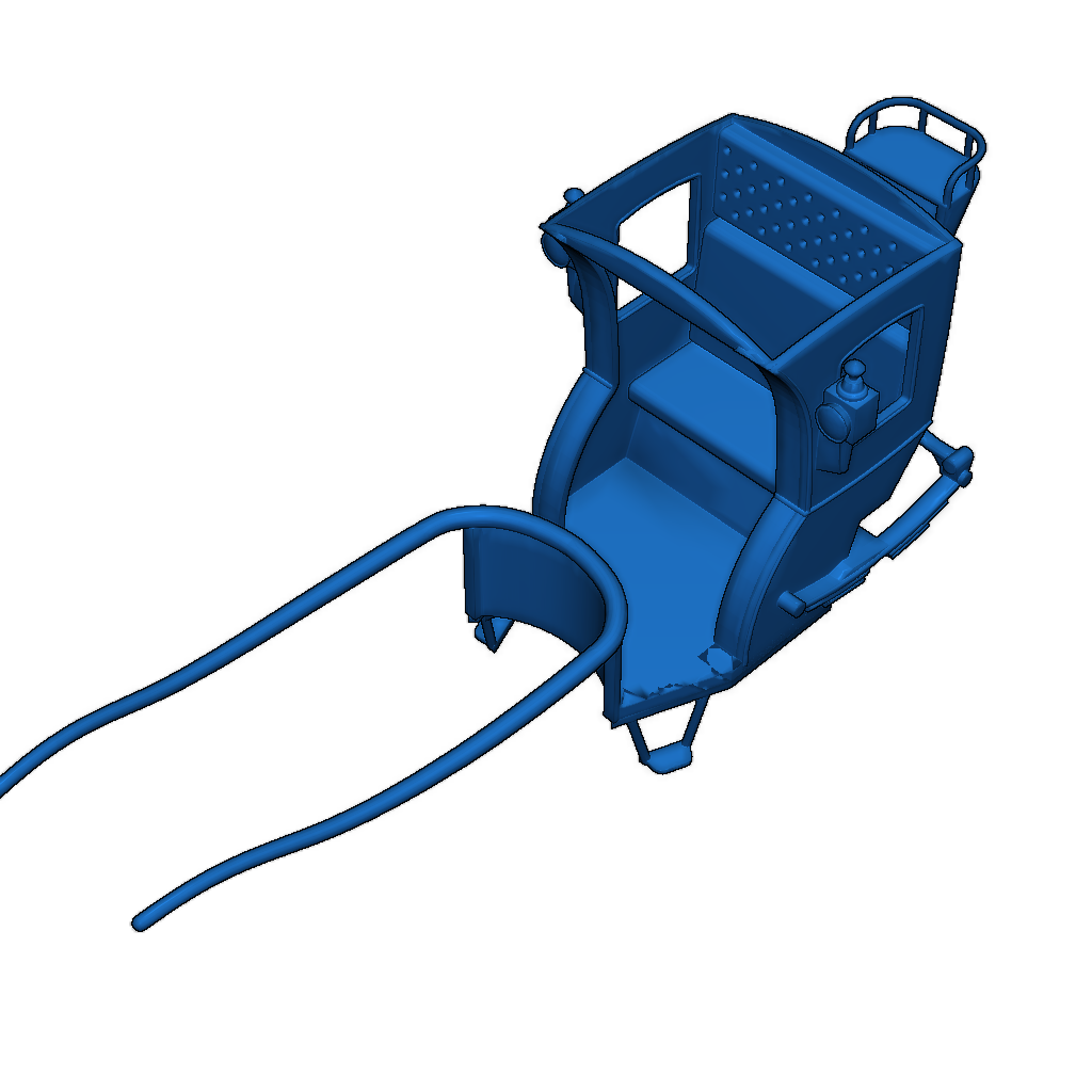 Модель повозки Hansom Cab (1:148)