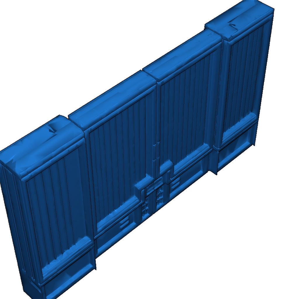 Двойная дверь Dantooine из KOTOR