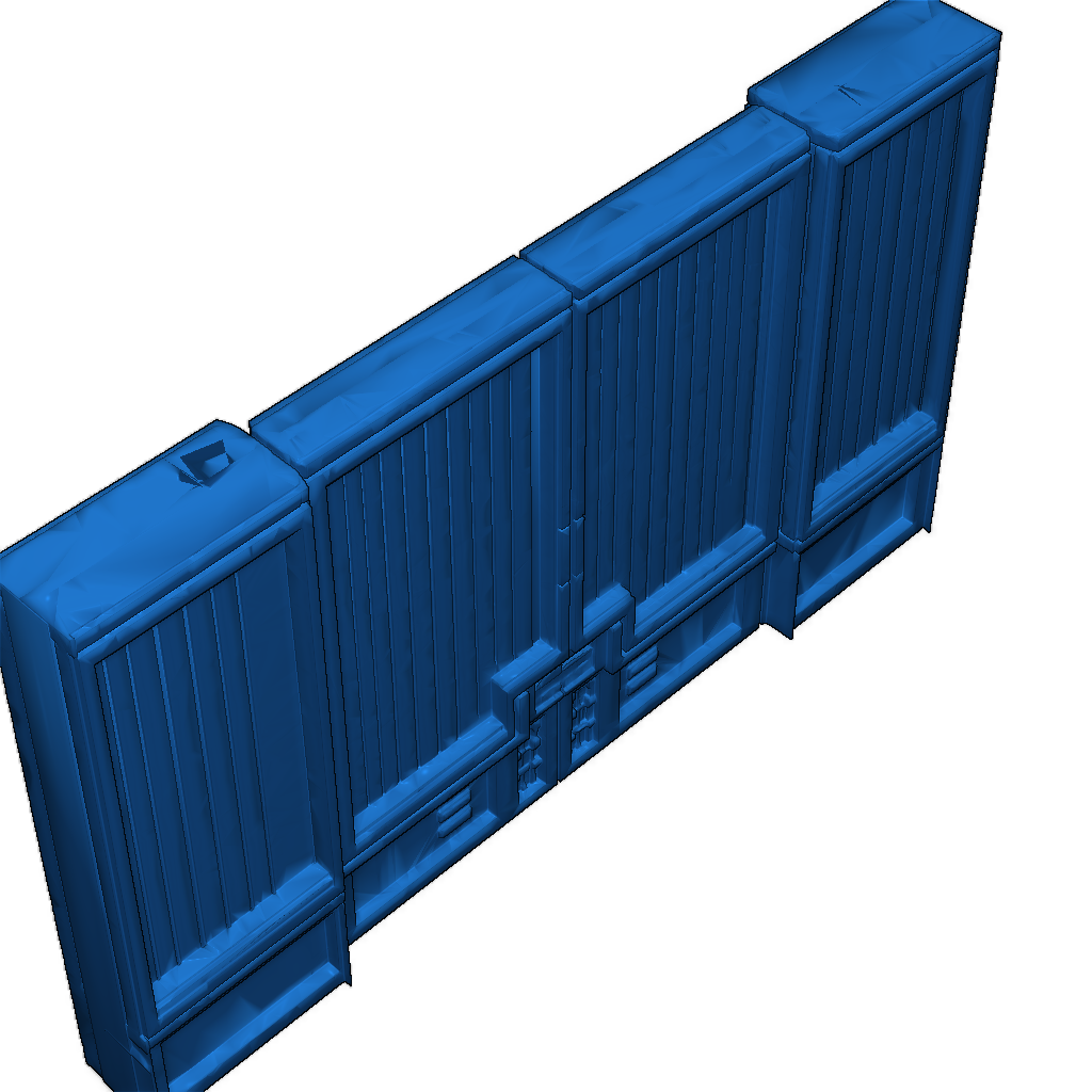 Двойная дверь Dantooine из KOTOR