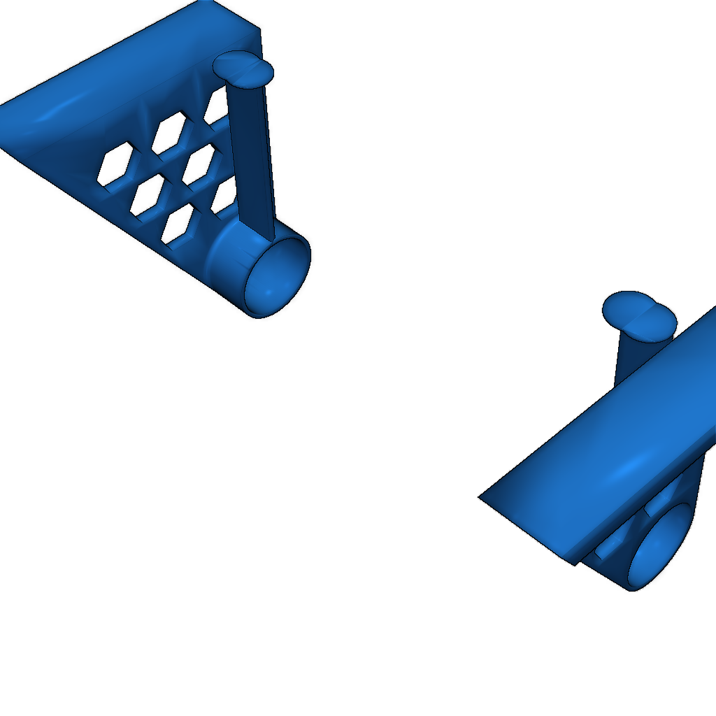 Держатель для бумажных полотенец с HEX узором