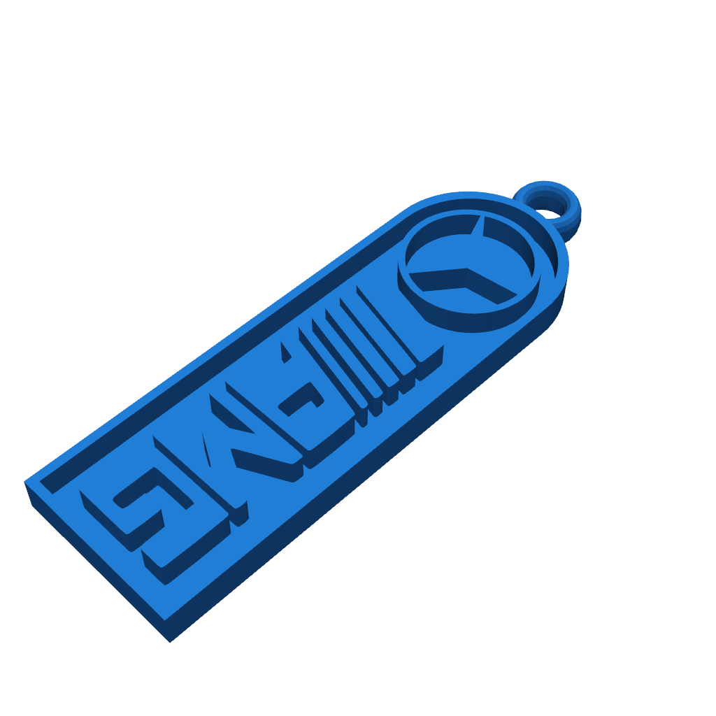 Ключница для Mercedes AMG