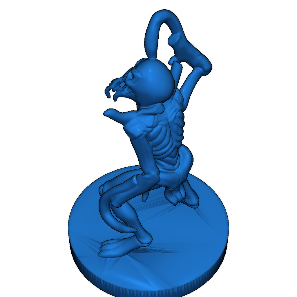 Скелетные крючковые мужчины - 6 поз (DND / TTRPG)