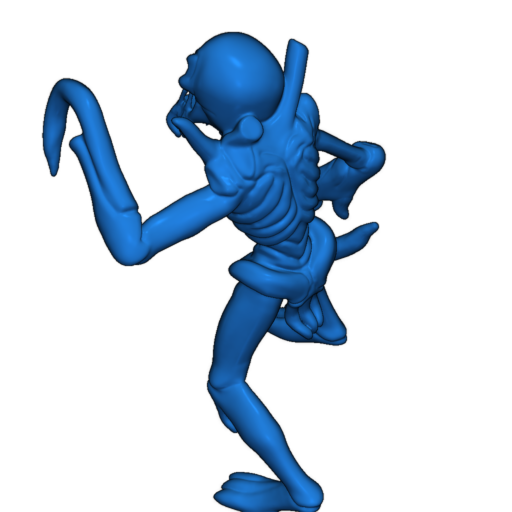 Скелетные крючковые мужчины - 6 поз (DND / TTRPG)