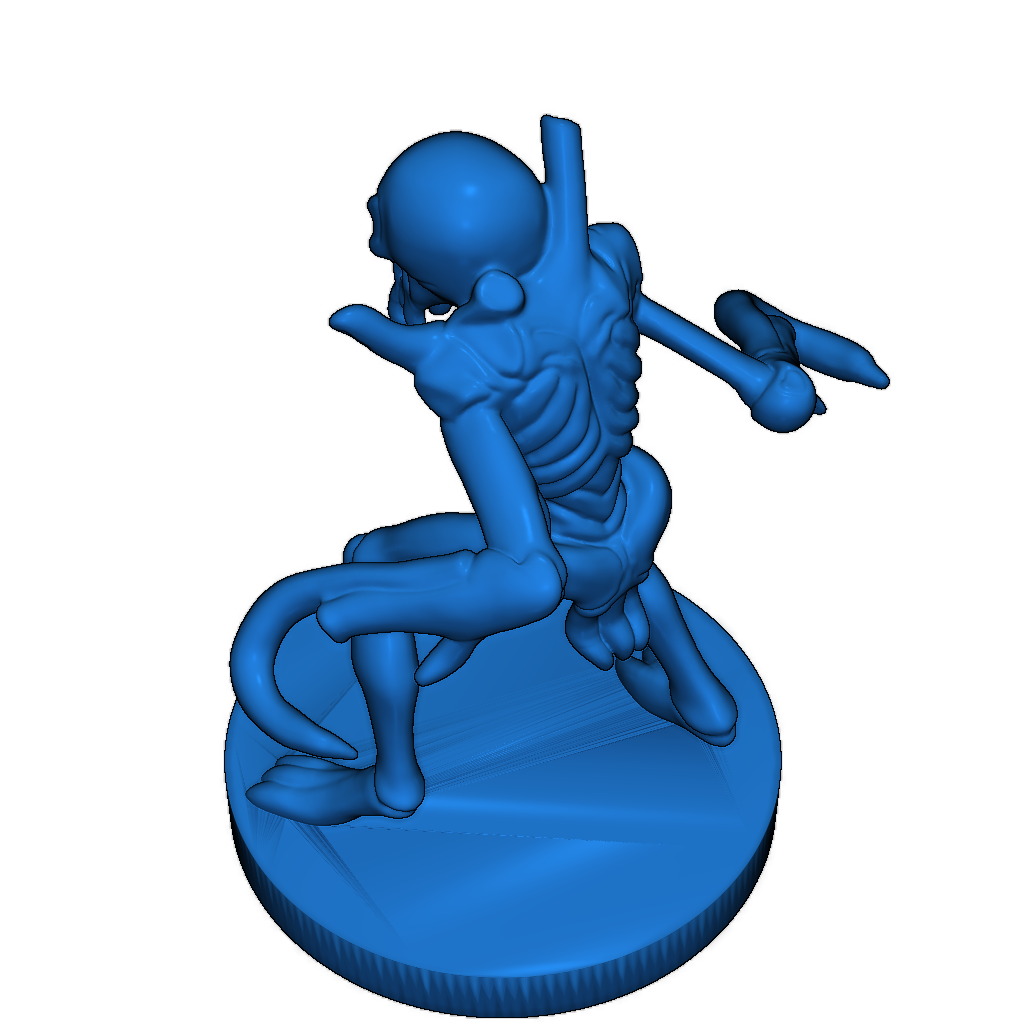 Скелетные крючковые мужчины - 6 поз (DND / TTRPG)