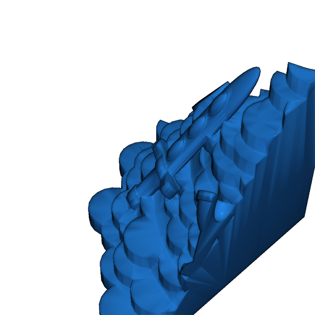 Дракон на кубиках с сокровищами