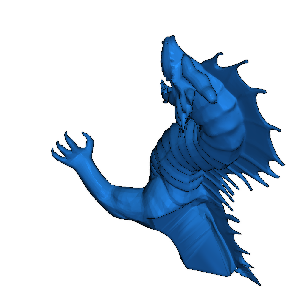 Дракон на кубиках с сокровищами