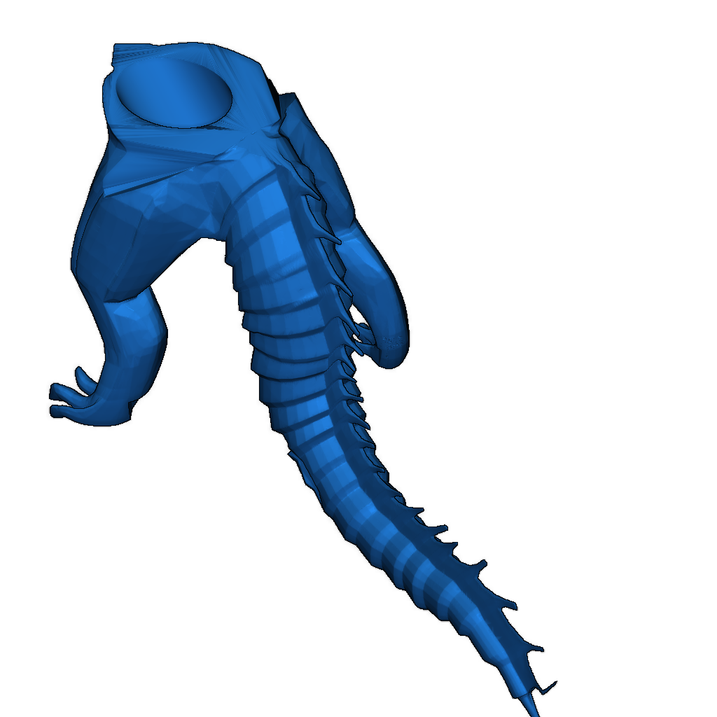 Дракон на кубиках с сокровищами