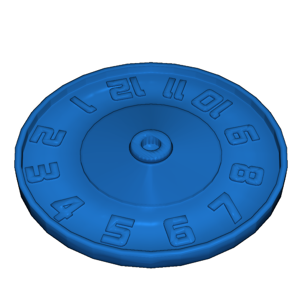 Дисковый счетчик ходов для X-Wing Миниатюр