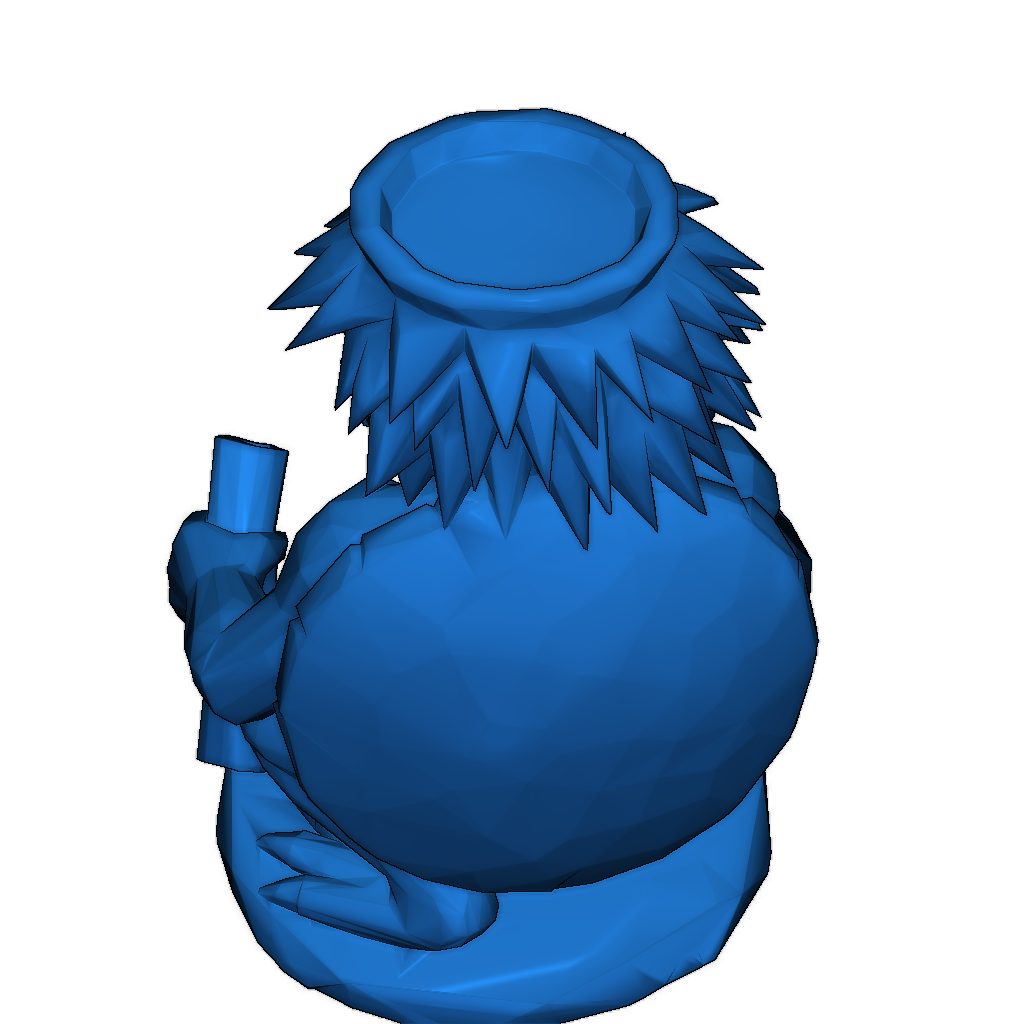 3D-модель Каппы из японского фольклора