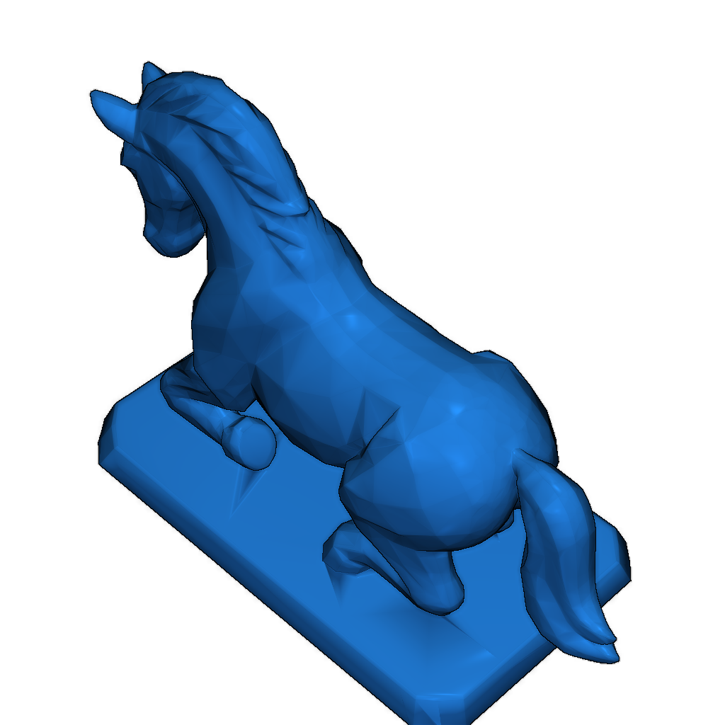 CF Лошадь - Андалузская в Кланяющейся Позе