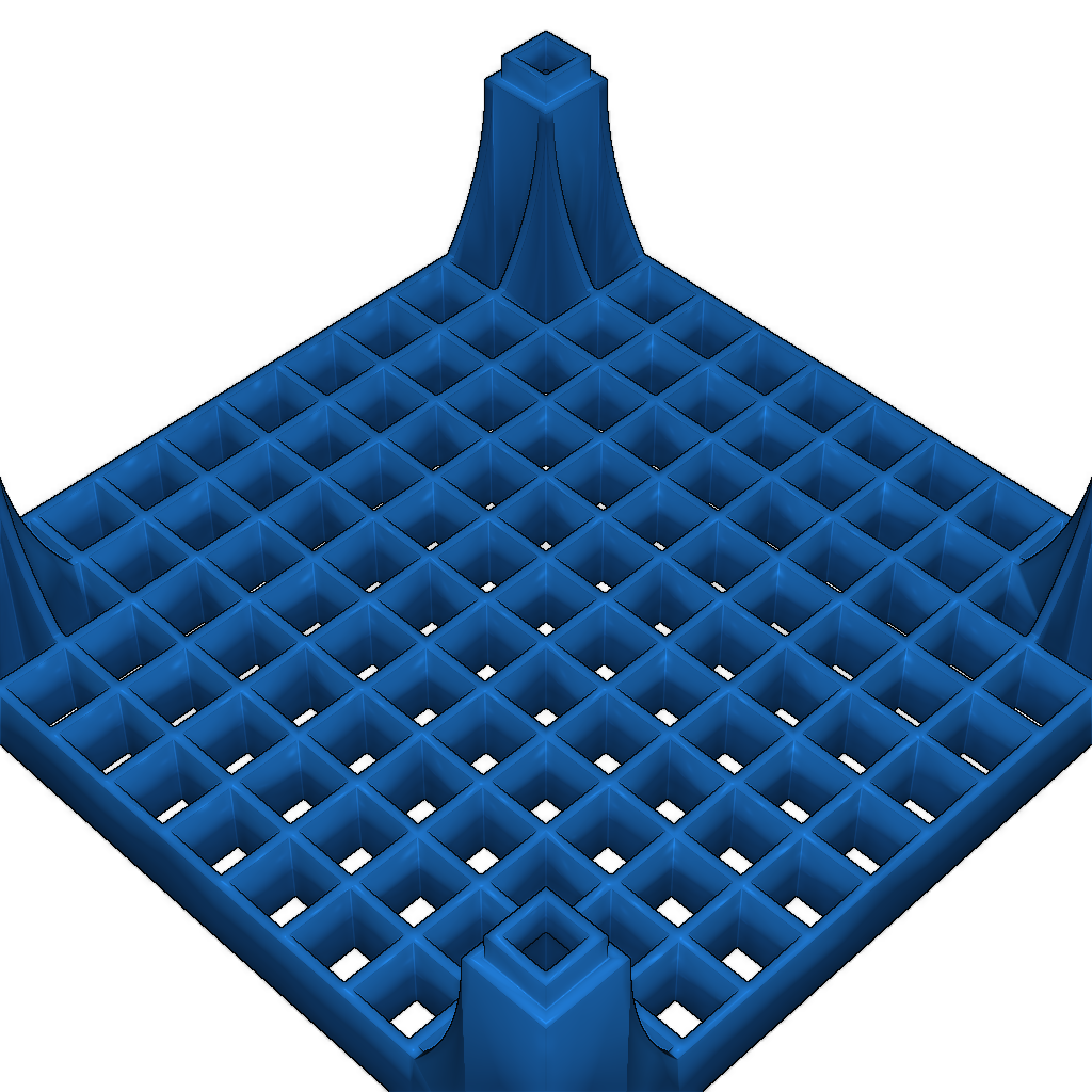 Складной квадратный подставка для стола