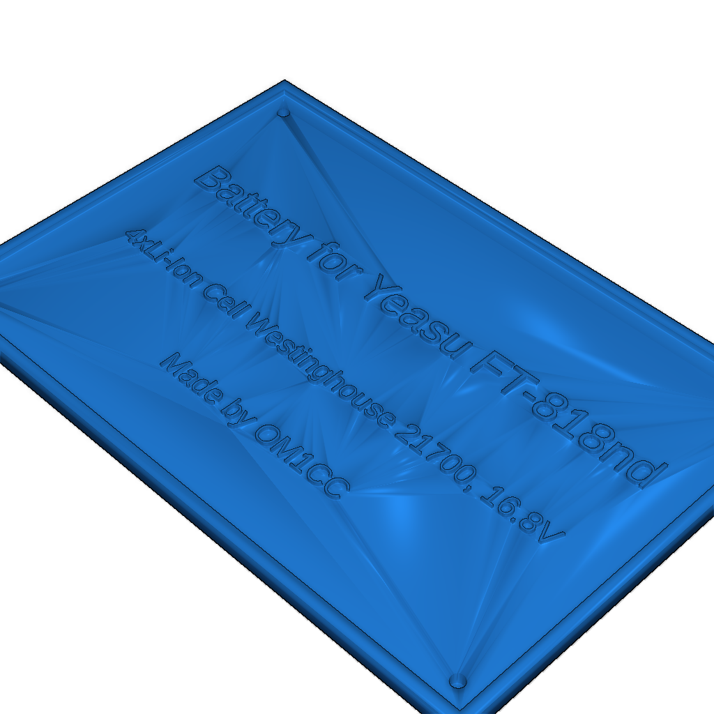 Коробка для батарей 21700