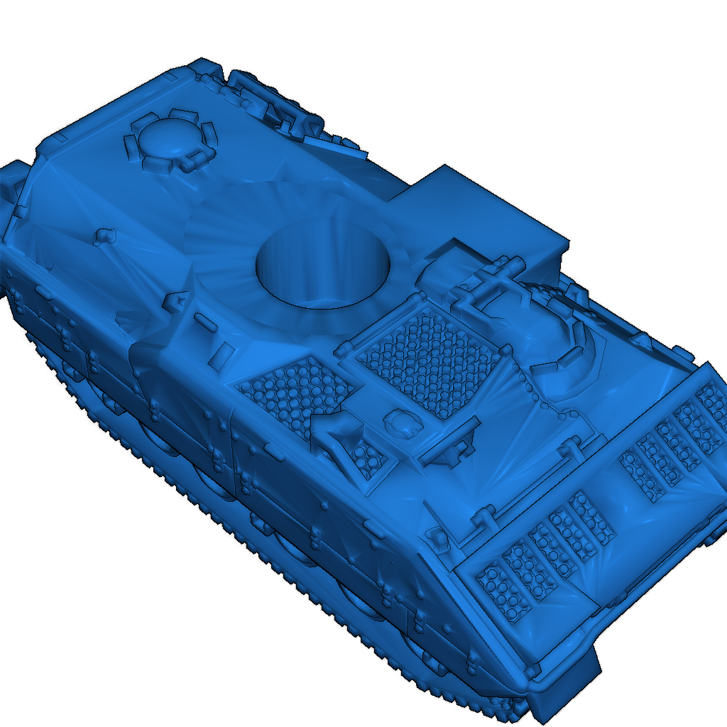 3D модель ADATS с 25мм пушкой