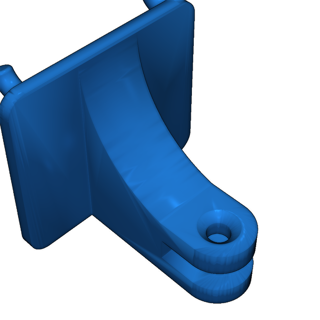 Держатель для телефона на металлическую перфорацию