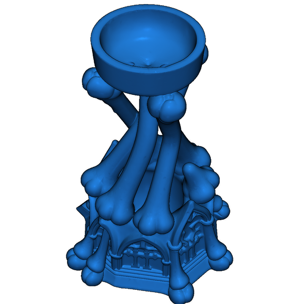 Готическая подставка для чайной свечи