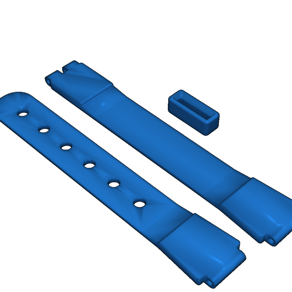 3D Печатаемый Ремешок для Часов