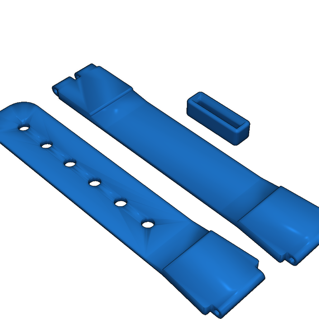 3D Печатаемый Ремешок для Часов