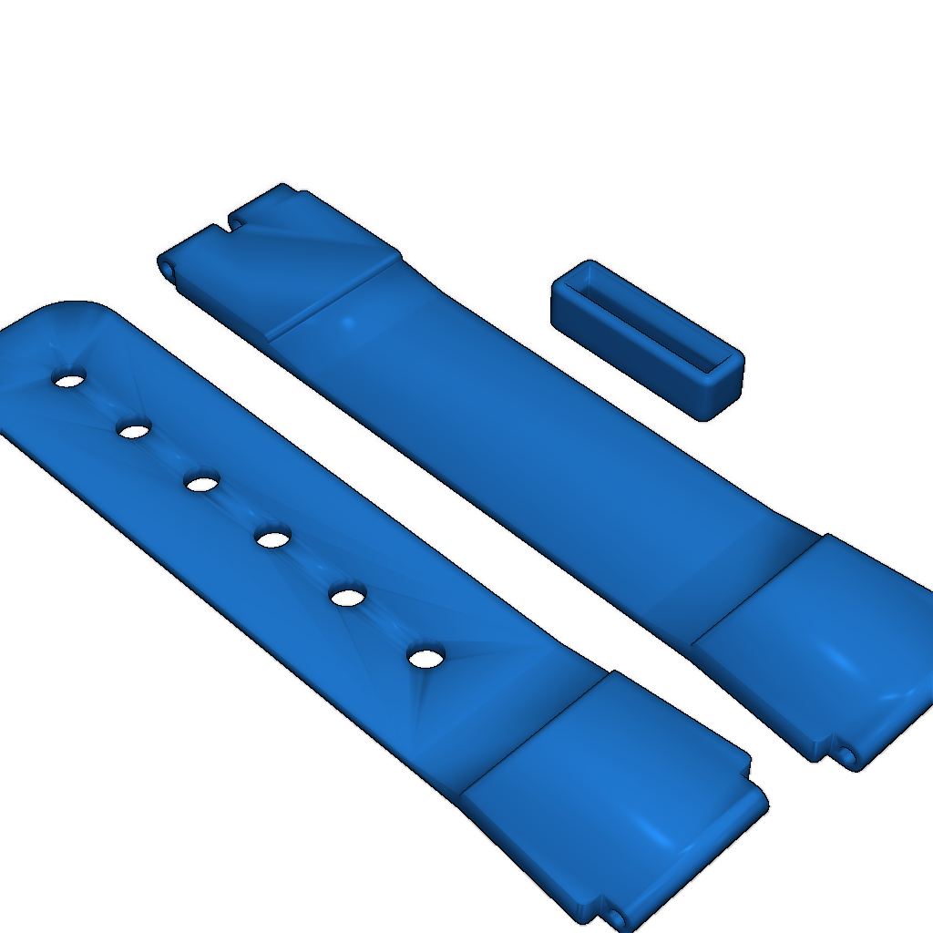 3D Печатаемый Ремешок для Часов