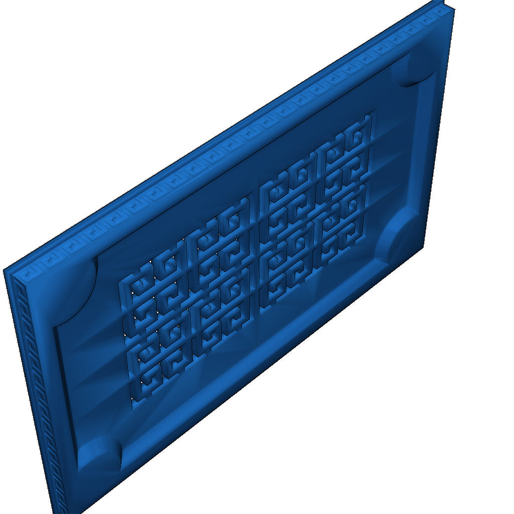 Стеллаж в греческом стиле