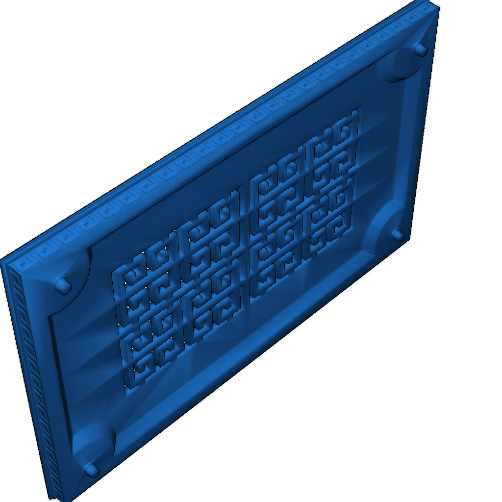 Стеллаж в греческом стиле