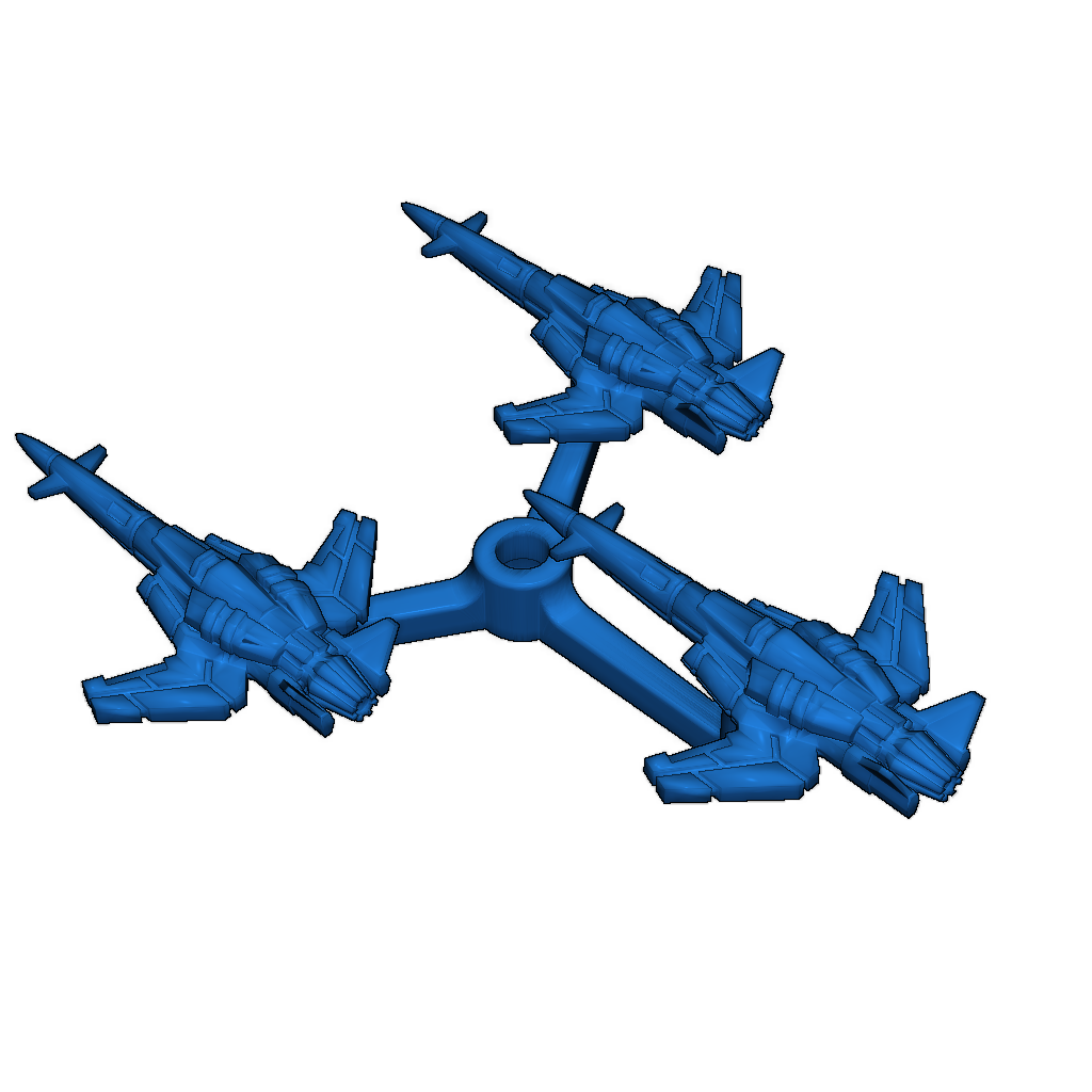 Эскадрон перехватчиков для игры Fleet Commander