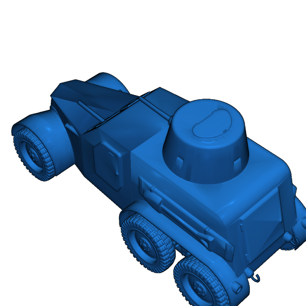 Румынский броневик OA vz. 30 (28мм)