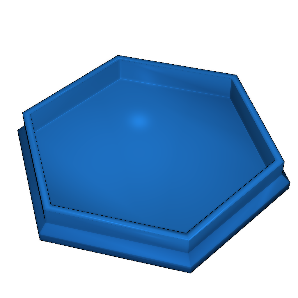 Шестичастный набор гексагональных сит для бисера