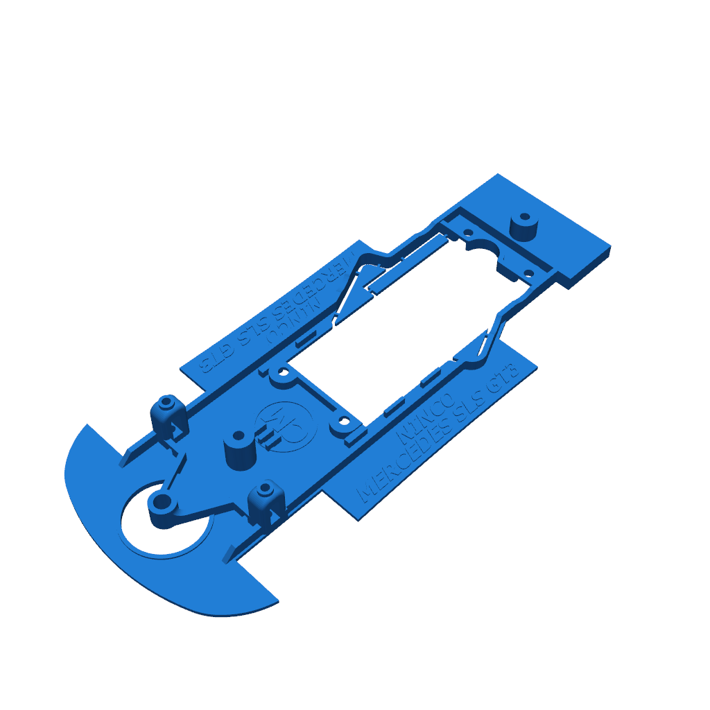 Шасси для слот-каров NINCO Mercedes SLS GT3 1:32