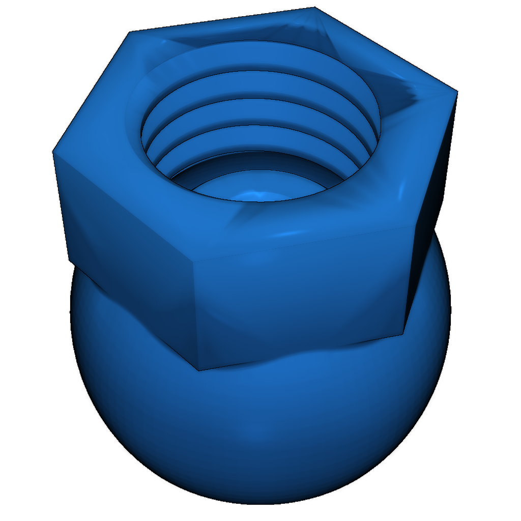 Пневматическая гайка для сухого бокса
