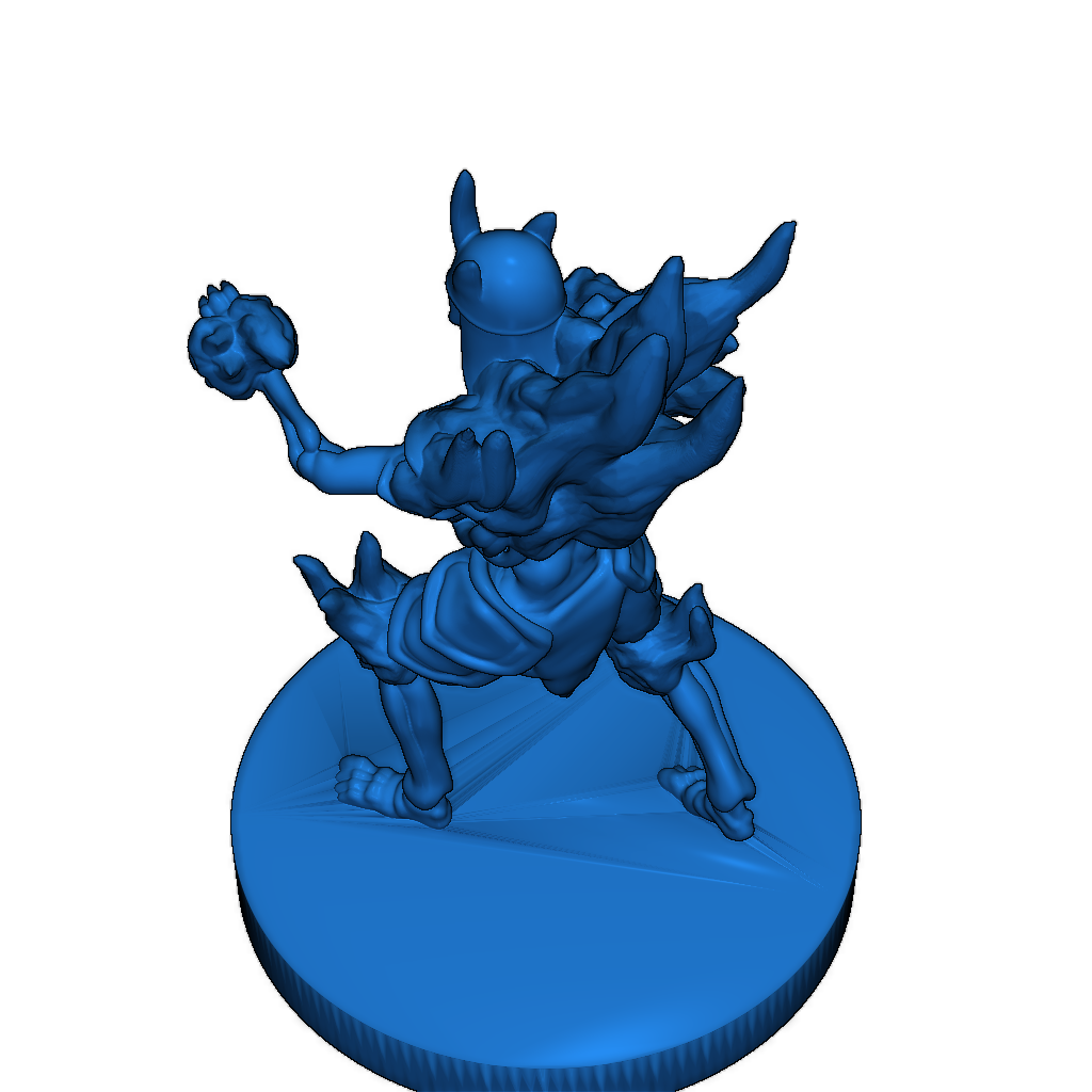 Пылающий скелет для DND / TTRPG