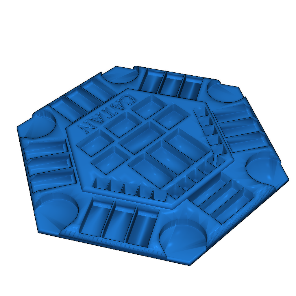 Держатель для фигурок Catan Seafarers Cities and Knights с крышкой