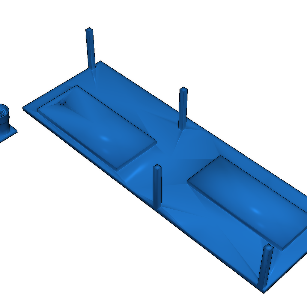 Модель грузового вагона Schnabel HO