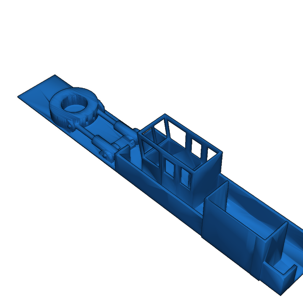 Модель грузового вагона Schnabel HO
