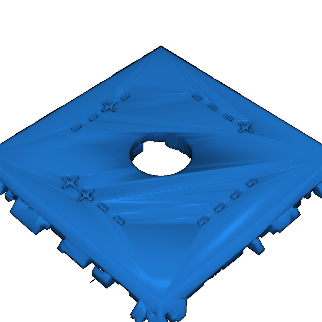 Куб Борг с направляющими для сборки