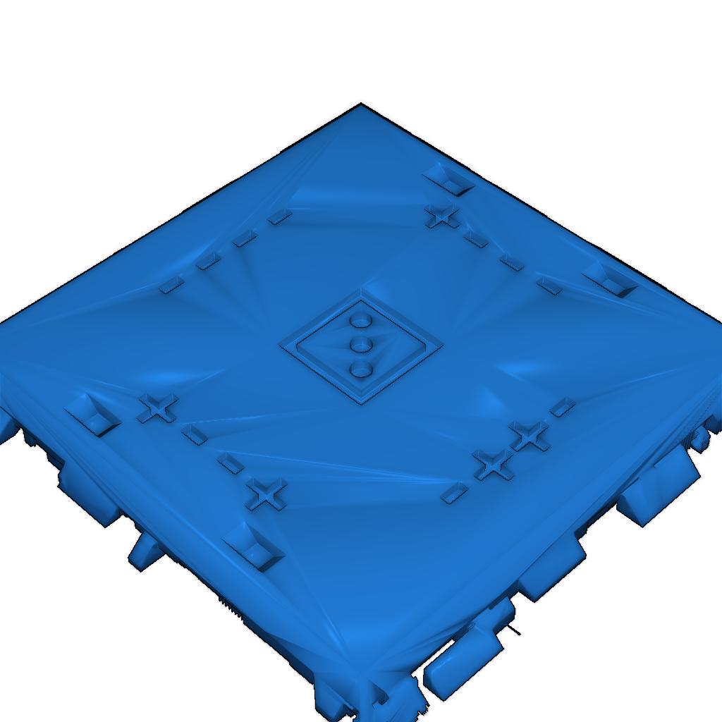 Куб Борг с направляющими для сборки