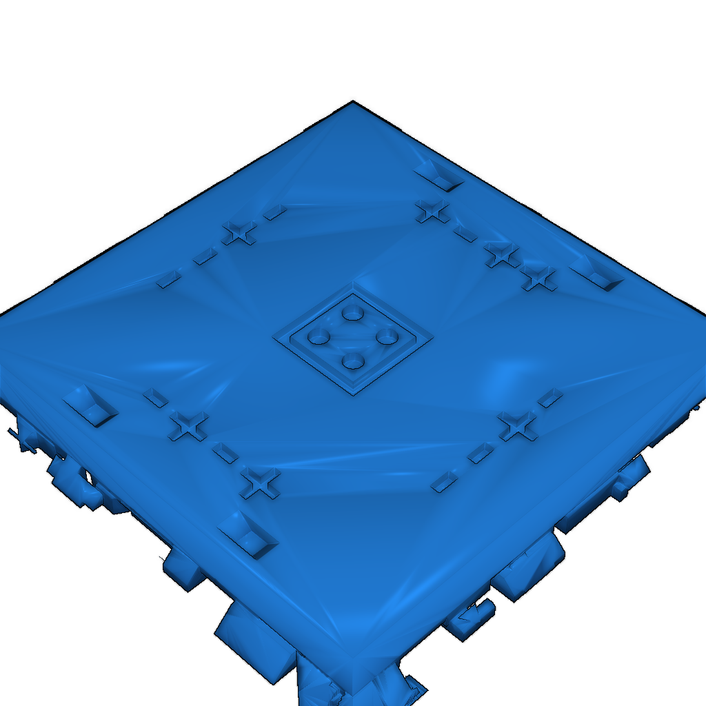 Куб Борг с направляющими для сборки