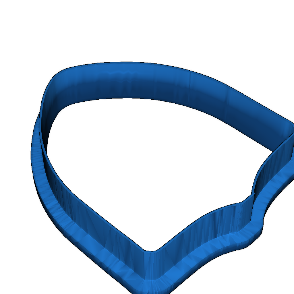 Формочка для печенья в виде щита