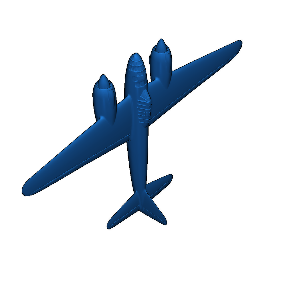 Модель самолета P1Y в масштабе 1:64