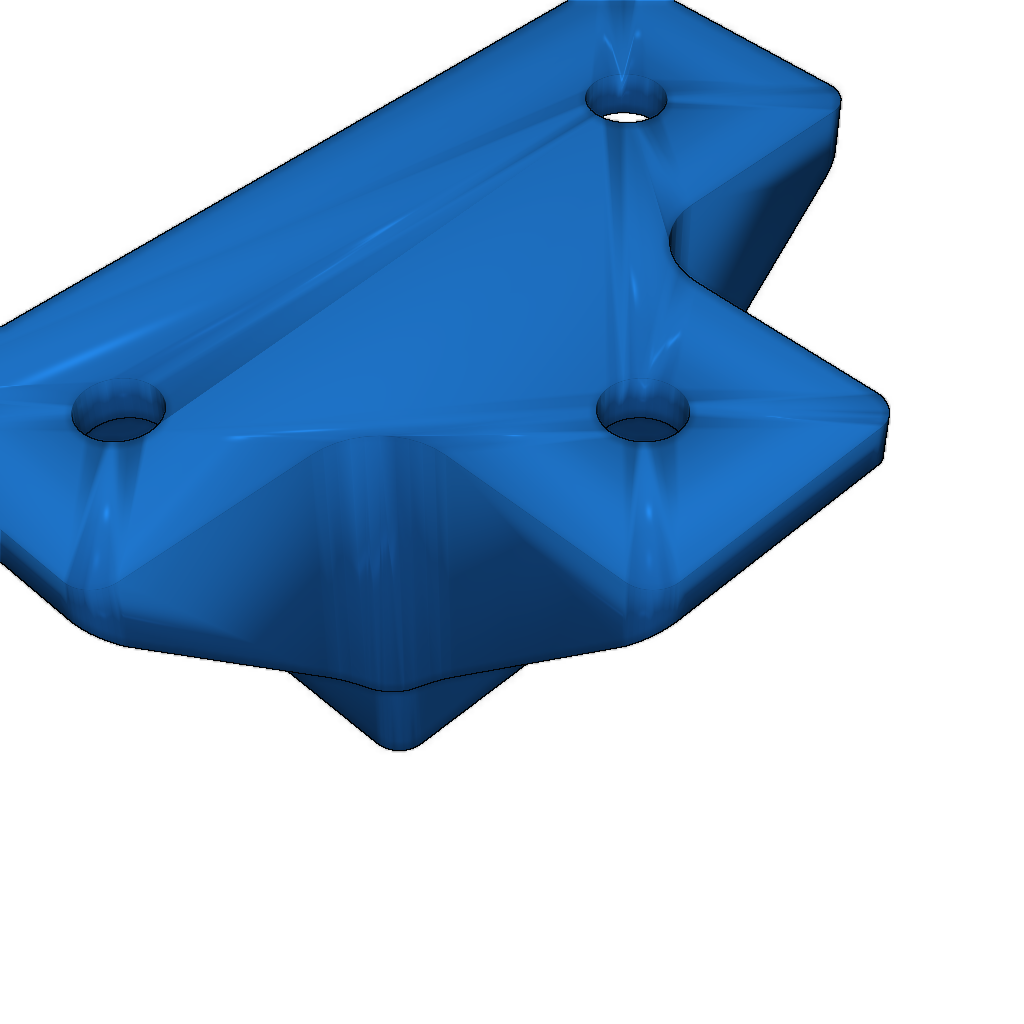 Набор низких полок (ножки и крепления)